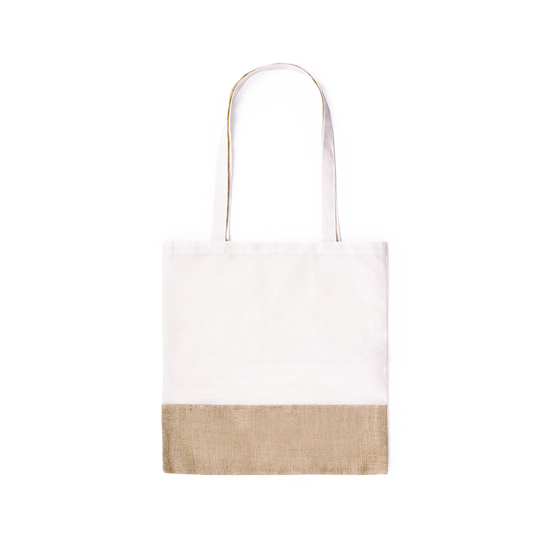 11165983 Bolsa ecológica algodón/yute. - Design Bags